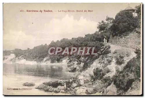 Toulon - Le Cap Brun - Bord de Mer - Ansichtskarte AK