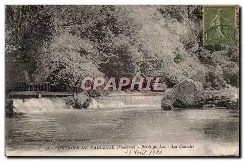 Fontaine de Vaucluse - Bords du Lac - Cartes postales