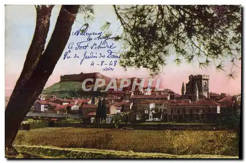 Cartes postales Villeneuve les Avignon Tennis Jardins de l hostellerie du prieure