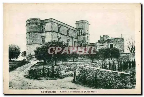 Cartes postales Lourmarin Chateau Renaissance Cote Ouest