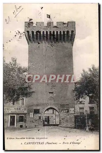 Ansichtskarte AK Carpentras Vaucluse Porte d Orange