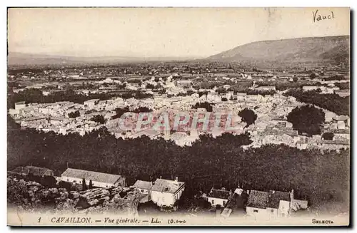 Cartes postales Cavaillon Vue generale