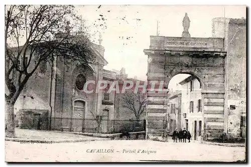 Cartes postales Cavaillon Portail d Avignon