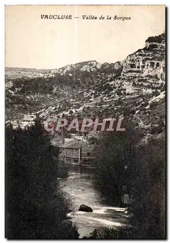 Cartes postales Vaucluse Valle de Sorgue