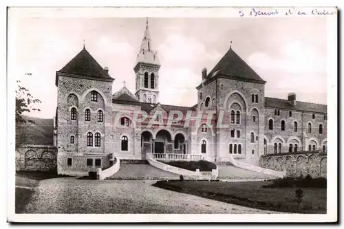 Ansichtskarte AK Dourgne Tarn Abbaye de Ste Scholastique Entree