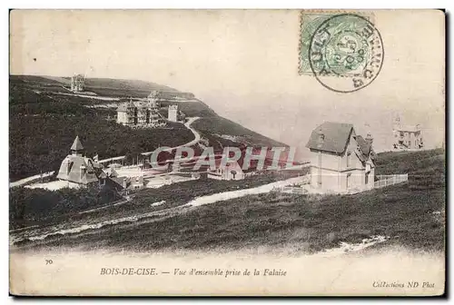 Cartes postales Bois De Cise Vue d ensemble prise de la Falaise