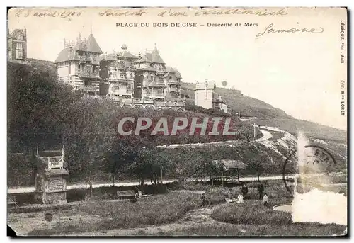 Cartes postales Plage Du Bois De Cise Deacente de Mers