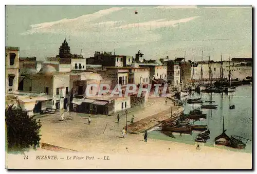 Cartes postales Tunisie Bizerte le viecur Port