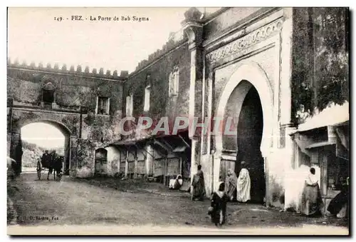 Cartes postales Maroc FEZ la Porte de Bab Sagma