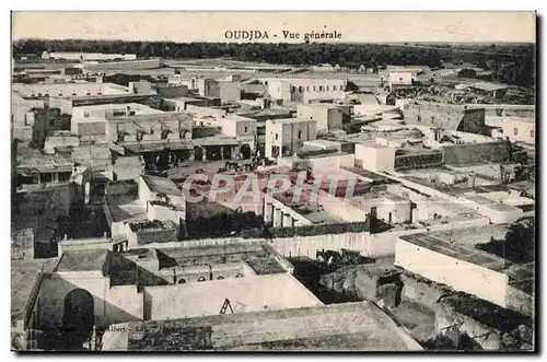 Cartes postales Maroc Oudjda Vue generale