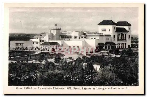 Cartes postales Maroc Rabat La nouvelle Residence