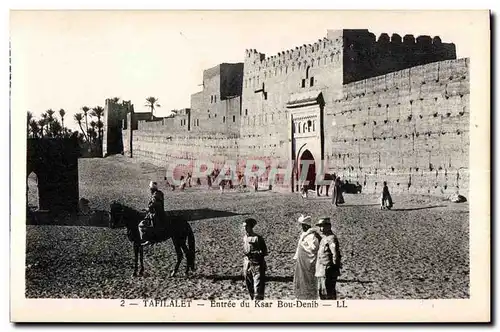 Cartes postales Maroc Tafilalet Entree du Ksar Bou Denib