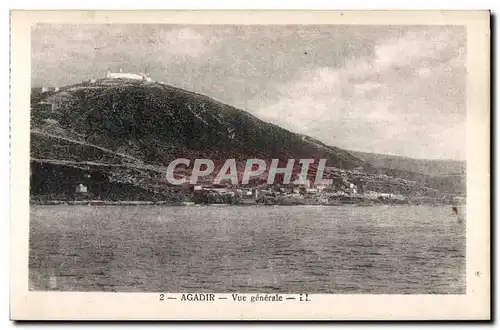 Cartes postales Maroc Agadir Vue Generale