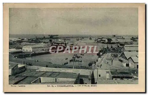 Cartes postales Casablanca Le Vieux Port