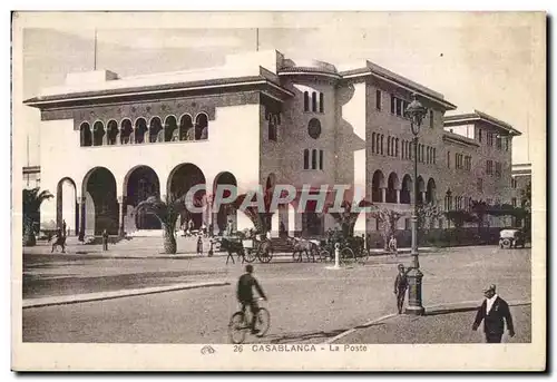 Cartes postales Casablanca La Poste