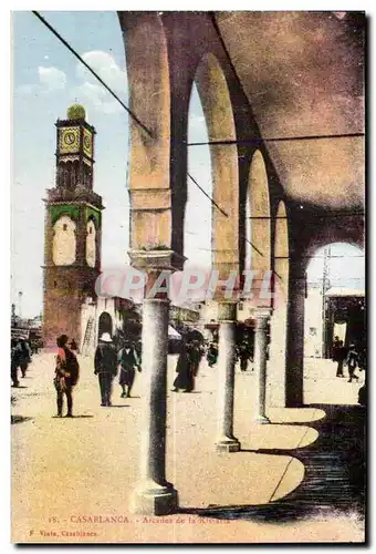 Cartes postales Maroc Casablanca Arcades de la Kissatta