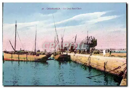 Cartes postales Maroc Casablanca - Le Qual Paul Chaix