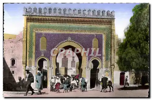 Cartes postales Maroc Fes Porte de Boujeloud