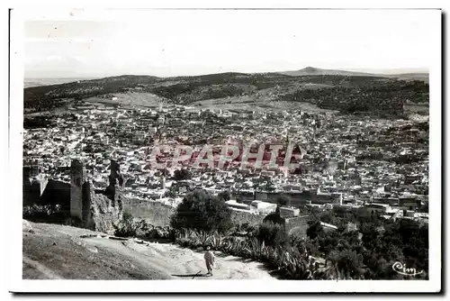 Ansichtskarte AK Maroc Medina (Maroc) Vue par les Marinide