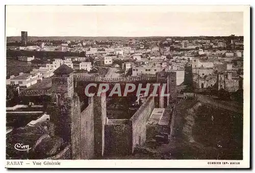 Cartes postales Maroc Rabat Vue Generale