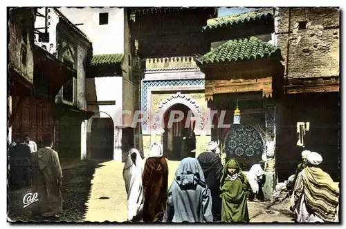 Cartes postales Maroc Fez Place et Fontaine Nejjarine