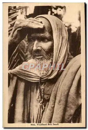 Cartes postales Maroc Vieillard Bou Saadi