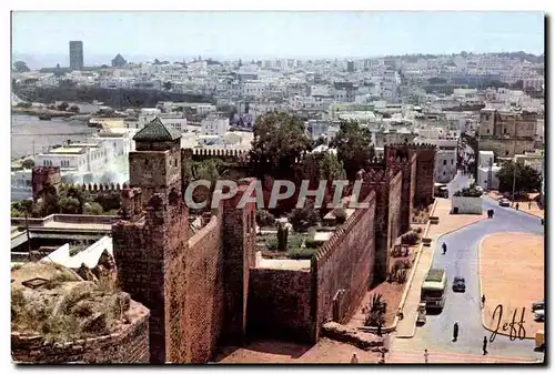 Ansichtskarte AK Maroc Rabat Jardins des Oudaias en panorama Panorama des Oudaias Gardens