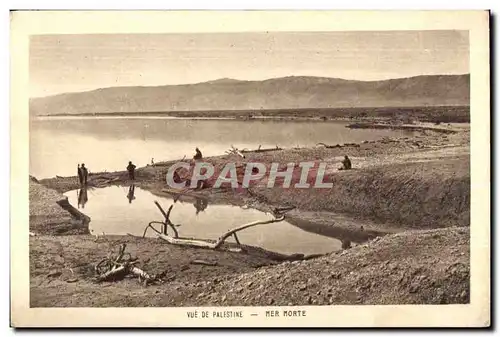 Cartes postales Vue de Palestine Mer Morte