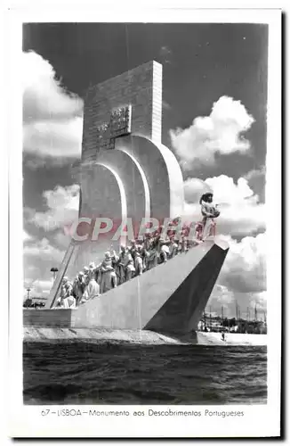 Ansichtskarte AK Portugal Lisboa Monumento aos Descobrimentos Portugueses Feito em Portugal