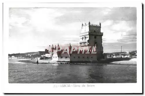 Cartes postales Portugal Lisboa Torre de Belem Feito em Portugal