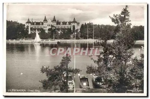 Ansichtskarte AK Sai Tsjobaden Grand Hotel Suede Sweden