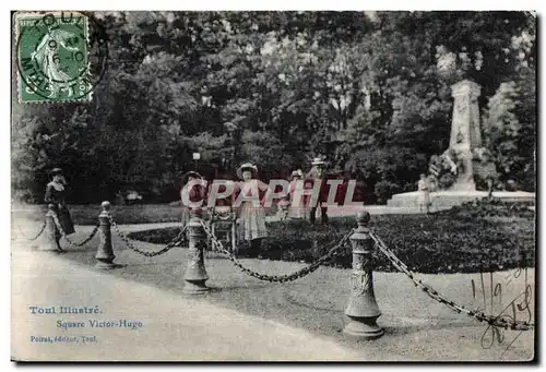 Toul - Square Victor Hugo Enfants Poussette - Cartes postales