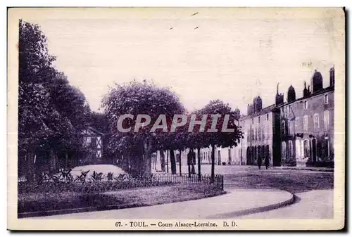 Toul - Cours Alsace Lorraine - Cartes postales