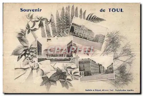 Toul - Souvenir - Cartes postales Militaria