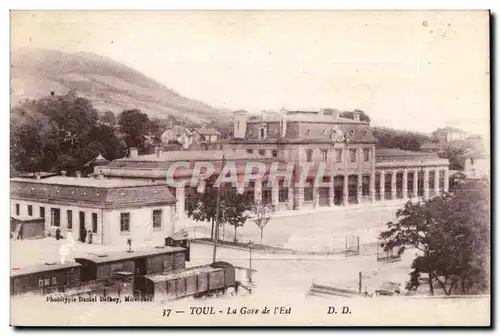 Toul - La Gare de l Est - Cartes postales