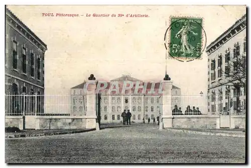 Toul - Le Quartier du 39 Artillerie - Cartes postales