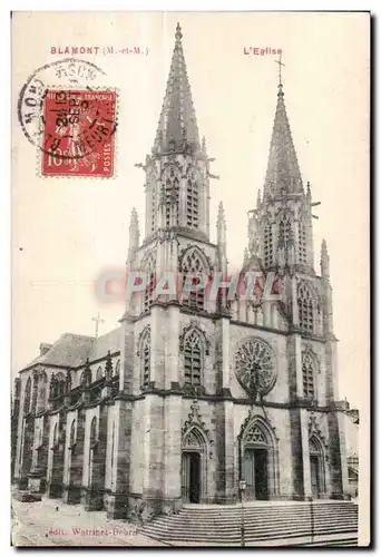 Blamont - L Eglise - Cartes postales