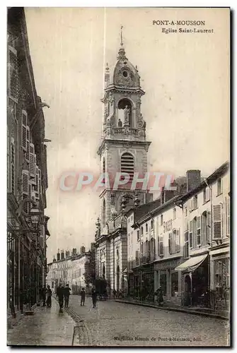 Pont a Mousson - Egise Saint Laurent - Cartes postales