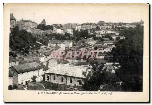 Bar le Duc - Vue Generale du Rossignol - Cartes postales