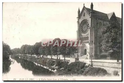 Bar le Duc - L Eglise Saint Jean - Ansichtskarte AK