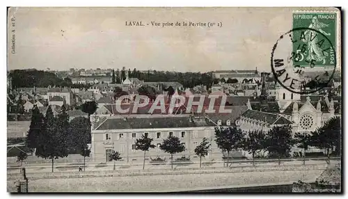 Cartes postales Laval Vue prise de la Perrine