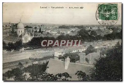 Cartes postales Laval Vue generale