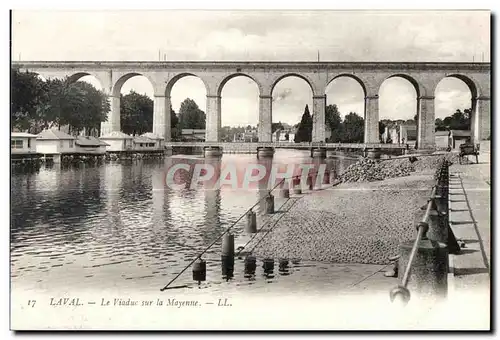 Ansichtskarte AK Laval Le Viadue sur la Mayenne