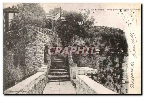 Cartes postales Laval Vue de la Tour Rennaise Prise du Chemin de Ronde
