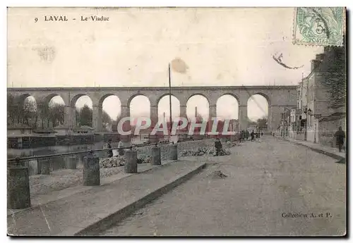 Cartes postales Laval Le Viaduc