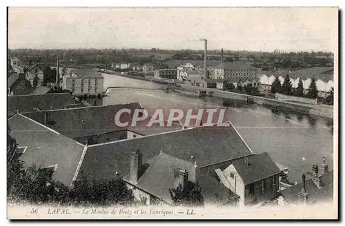 Ansichtskarte AK Laval Le Moulin de Bootz et les Fabriques