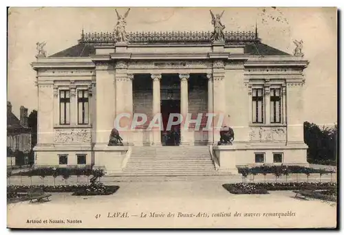 Cartes postales Laval Musee des Beaux Arts contient des oeuvres remarquables