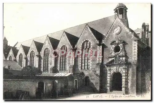 Cartes postales Laval l Eglise des cordeliers
