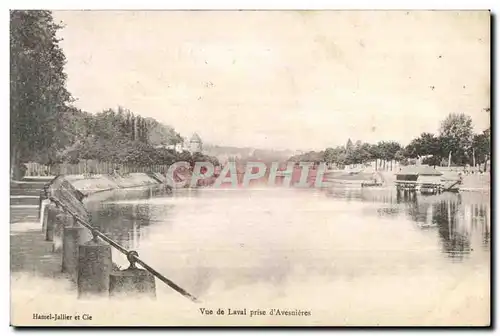 Cartes postales Vue de laval prise d Avesnieres