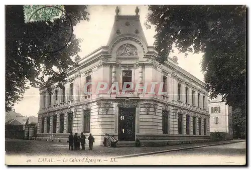 Ansichtskarte AK Laval la caisse d Epargne